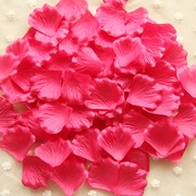结婚庆用品手抛洒床地毯的仿真花瓣假玫瑰七夕情人节求婚生日