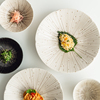 日本进口bloom盘子千段十草家用菜碟面碗日式餐具釉下彩水果深盘