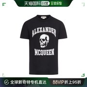 99新未使用香港直邮Alexander McQueen 短袖圆领T恤 759442QT