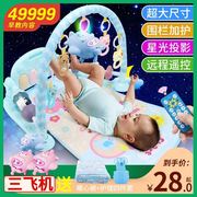 新生床铃0-1岁3-6个月12男宝宝婴儿玩具音乐旋转益智摇铃床头铃女