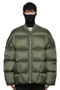 INEMBLEM 高端品质小立领羽绒服 男式宽版保暖军绿色外套