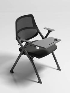 折叠培训椅带桌板桌椅，桌凳一体带写字板椅子，培训椅子折叠会议椅