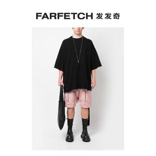 Rick Owens男士超大款T恤FARFETCH发发奇