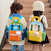 幼儿园小朋友书包男童双肩，包韩版儿童书包，宝宝女孩外出小背包
