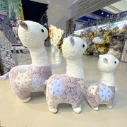 新疆毛绒布艺玩具布娃娃，羊驼玩具木偶，玩偶儿童工艺品纪念品