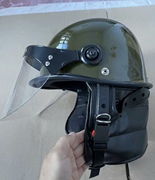 防暴头盔摩托车机车电动车，头盔防风面罩，带护颈高强度内置悬挂