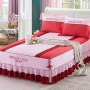 定制网红公主床单被罩酒店床上被子四件套纯棉全棉欧式简约床罩床