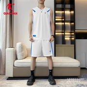 中国乔丹篮球服男套装定制比赛球服透气青少年，印号印字队服球衣