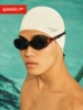 Speedo/速比涛泳帽硅胶男女成人防水不勒头长发泡泡帽专业游泳帽