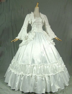 lolita 哥特式 维多利亚时期 连身长裙 宫廷洋装 送裙撑可定制