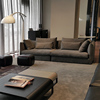 简约香奈儿布艺沙发客厅大小户型羽绒组合沙发直排全套可拆洗沙发