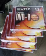索尼dvd刻录盘，单片空白光盘，台产4.7g16xdvd-r