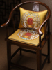 中式坐垫茶椅垫子椅子垫圈椅红木家具实木沙发凳子太师椅板凳座椅