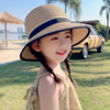 春季旅游儿童防晒帽子女童，夏天遮太阳凉帽防紫外线草帽宝宝渔夫帽
