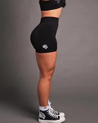 对版TTWOLVES狼头速干女士运动训练高腰健身短裤限量裸感紧身c11