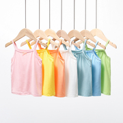 女童吊带背心莫代尔夏季学生小女孩宝宝儿童内穿打底内衣薄款纯色
