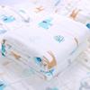 初生婴儿用品新生儿浴巾春夏天吸水纯棉纱布宝宝，包巾小被子盖毯