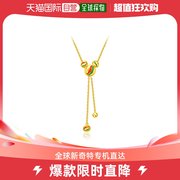 香港直邮同购 周大福 女士米奇老鼠18K/750黃色黃金頸鏈