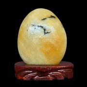 新疆金丝玉戈壁玉玉石玉器摆件原石籽料装饰品奇石造型石文玩藏品