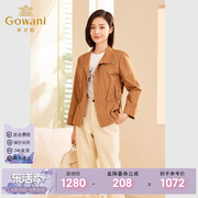 gowani乔万尼商场，同款2024秋冬女装小夹克，短外套et3b720805