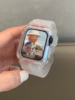 applewatch9表带一体式冰川透明夏天适用苹果手表iwatch8se保护壳