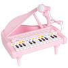 儿童电子琴带麦克风早教乐器，24键钢琴音乐，女孩玩具3-6岁