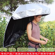 支架解放双手背带伞茶叶背包雨伞单层可背式遮阳伞潮男女肩背双肩