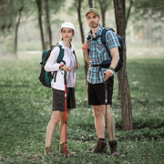 伯希和登山杖超轻铝合金拐杖轻便拐棍便携爬山手杖专业户外登山杖