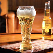 创意大力神啤酒杯子世界杯大力神，足球杯玻璃，杯子酒吧啤酒杯