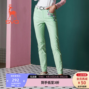 SVG高尔夫服装女时尚修身铅笔裤小脚裤女士运动长裤