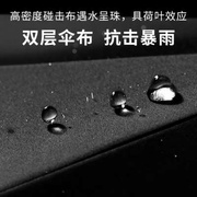 双人超大号长柄防风加固直杆自动雨伞加厚双层商务暴雨专用男抗风