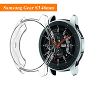 适用于三星galaxy watch46mm手表透明TPU保护套gear S3纯色保护壳