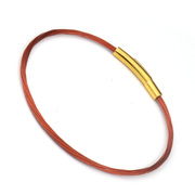 红色钢丝手链细手绳3d硬金黄金，穿珠绳金珠，diy串珠绳穿珠本命红绳