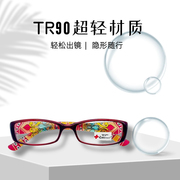 韩国tr-90超轻眼镜架经典，鼻托配高度近视眼镜，男女都可带