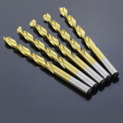 镀钛高速钢麻花钻头手电钻不锈钢钻头金属钻头0.5/1/2/3/3.6/12mm