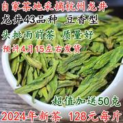 龙井2024新茶雨前龙井茶叶，高山绿茶500克豆香口粮龙井43品种