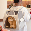 猫包大容量外出便携双肩书包，宠物背包猫笼防应激狗狗外出背包用品