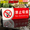 亚克力板禁止吸烟禁止拍照严禁吸烟请勿吸烟指示，提示牌墙贴警示警告安全标志禁烟标贴丝印防水标牌