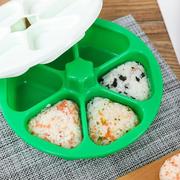 三角饭团便当盒日式寿司，磨具六合一做紫菜包饭制作工具模具