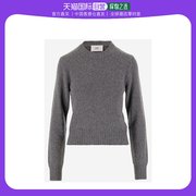 香港直邮AMI 灰色女士针织衫/毛衣 FKS127-005-055