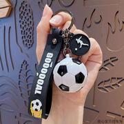 创意世界杯足球纪念物钥匙扣公仔挂件女卡通汽车包包钥匙链小