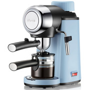 小熊咖啡机KFJ-A02N1 可打奶泡家用办公室煮咖啡机自制DIY