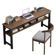电脑桌台式家用长条窄桌子，小户型卧室学生，写字桌简易办公桌椅组合