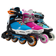 rollerbladeflash进口闪光儿童，轮滑鞋rb闪灯溜冰鞋套装初学旱冰