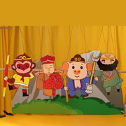 西游记提线木偶玩偶幼儿园人偶礼物，定制教具木偶戏，表演道具儿童剧