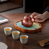 吸水壶承干泡台小型茶盘，陶瓷家用养壶垫茶壶，垫紫砂壶底座托盘茶承