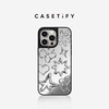 casetify液体金属涂鸦适用于iphone15pluspromax镜面手机壳