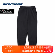 Skechers斯凯奇针织运动长裤女秋季休闲裤束脚黑显瘦百搭L422W037