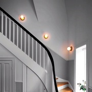 创意全铜入户门厅玄关灯简约现代楼梯间阳台过道走廊装饰灯具