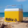 esky复古纪念版27l保温箱冷藏箱，户外便携露营野餐，保鲜箱可坐冰箱